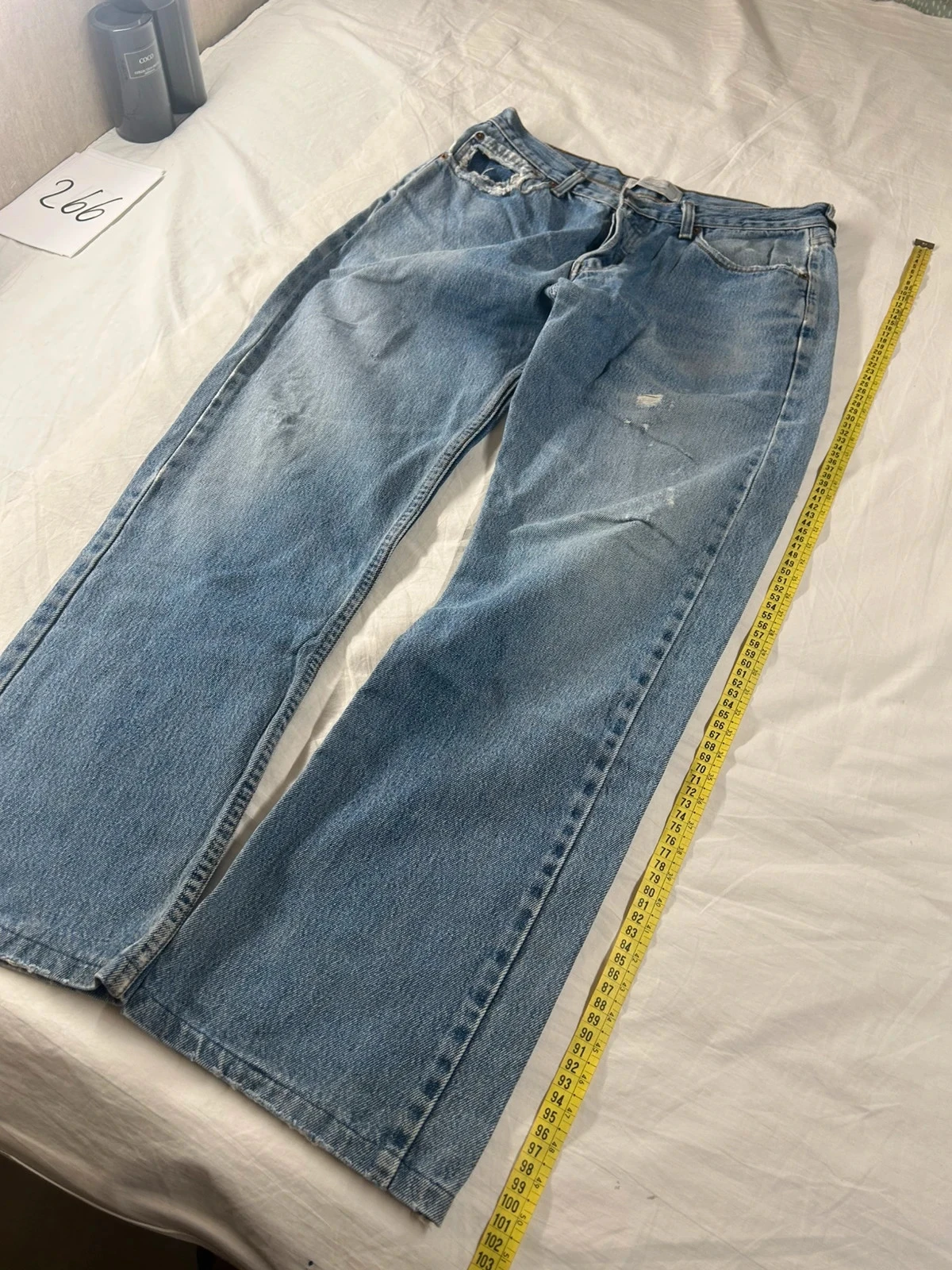 Lichte blauwe rechte jeans signature levi´s strauss w32 l34 – photo 4